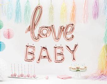 Globo HELLO rose gold 1,20mt Importado
